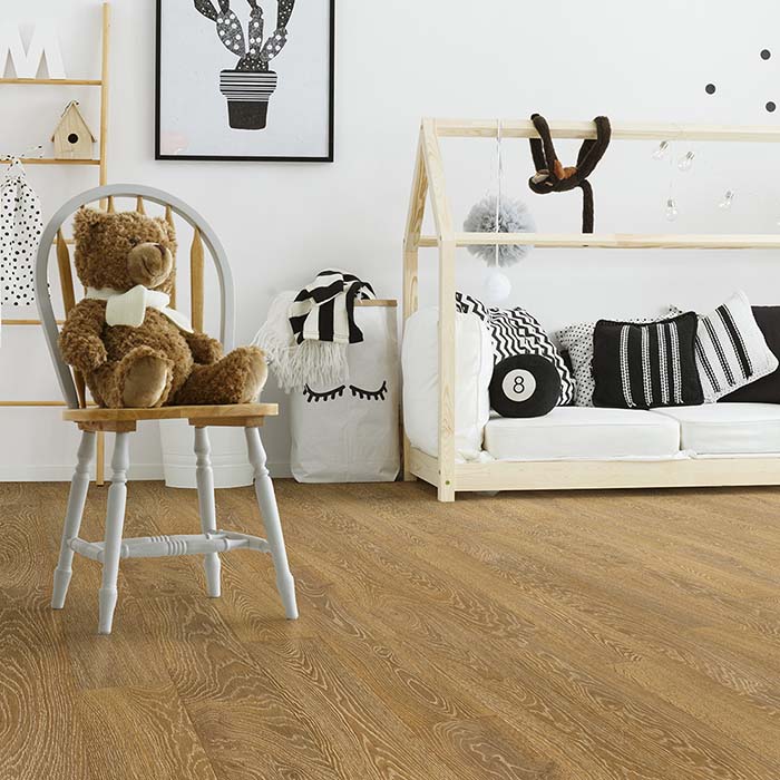 Kid bedroom with house bed